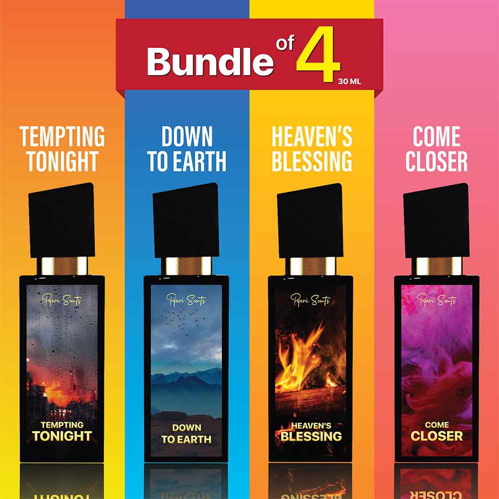 Buy 30ML bundle of our 4 top fragrances